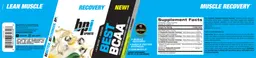 Label for Best BCAA Sweet Lemon Tea
