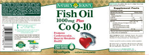 Fish Oil 1000 mg Plus Co Q-10