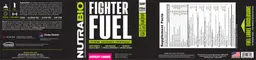 Label for Fighter Fuel Raspberry Lemonade