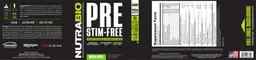 Label for Pre Stim-Free Green Apple