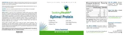 Label for Optimal Protein