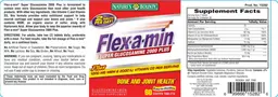 Label for Flex-A-Min Super Glucosamine 2000 Plus