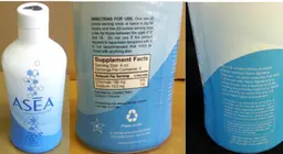 Label for ASEA Advancing Life