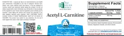 Label for Acetyl L-Carnitine