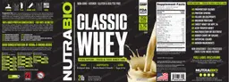 Label for Classic Whey Horchata