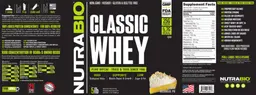 Label for Classic Whey Lemon Meringue Pie