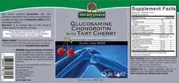 Label for Glucosamine Chondroitin Wtih Tart Cherry