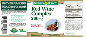 Red Wine Complex 200 mg