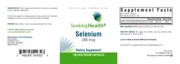 Label for Selenium 200 mcg