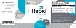 Label for i-Throid 12.5 mg