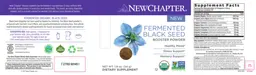 Label for Fermented Black Seed Booster Powder