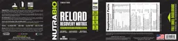 Label for Reload Recovery Matrix Raw Unflavored
