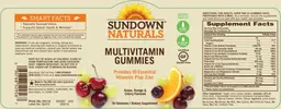 Label for Multivitamin Gummies