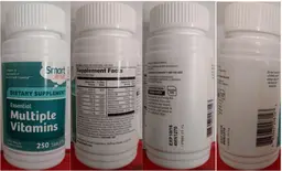 Label for Essential Multiple Vitamins
