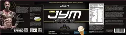 Label for Pro JYM Vanilla