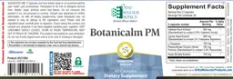 Label for Botanicalm PM