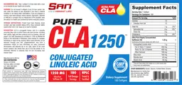 Label for Pure CLA 1250