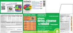 Label for Super Defense Food Natural Fruit Flavor