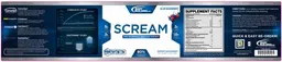 Label for Scream Blue Raspberry