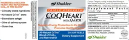 Label for Triple Strength CoQHeart With Q-Trol