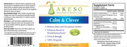 Label for Calm & Clever