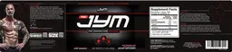 Label for Post JYM Fast-Digesting Carb Watermelon
