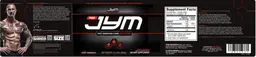 Label for Post JYM Fast-Digesting Carb Fruit Punch