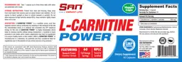 Label for L-Carnitine Power