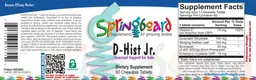 Label for D-Hist Jr.