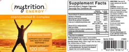 Label for Coenzymated B-Complex