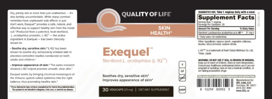 Label for Exequel