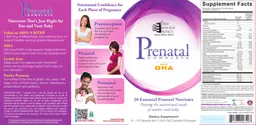 Label for Prenatal Complete with DHA