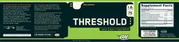 Label for Threshold