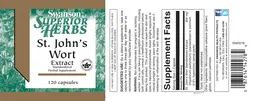 Label for St. John's Wort Extract