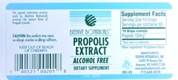 Label for Propolis Extract