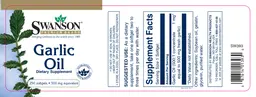 Label for Garlic Oil