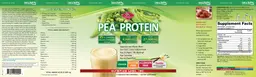 Label for Pea Protein Vanilla