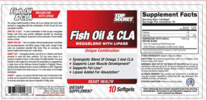Fish Oil & CLA Megablend With Lipase