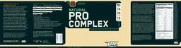 Label for Natural Pro Complex Chocolate