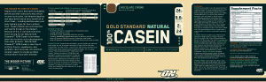 Gold Standard Natural 100% Casein Chocol