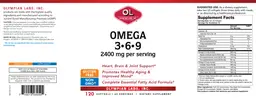 Label for Omega 3-6-9