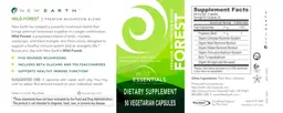 Label for Forest Premium Mushroom Blend