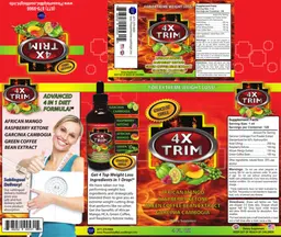 Label for 4X Trim