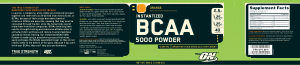 Instantized BCAA 5000 Powder Orange