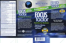 Label for Focus Factor Extra Strength