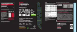 Label for Amplified Wheybolic Extreme 60 Original Natural Chocolate