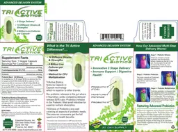 Label for TriActive Biotics