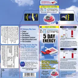 B12 Strips 5 Day Energy Winter Berry