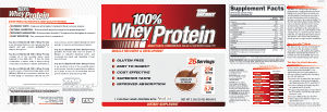 100% Whey Protein Chocolate Ice Cream
