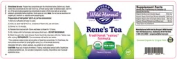 Label for Rene's Tea